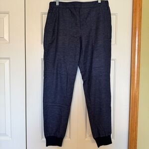 Vince Women’s Cotton Joggers Weekend Travel Commute Navy